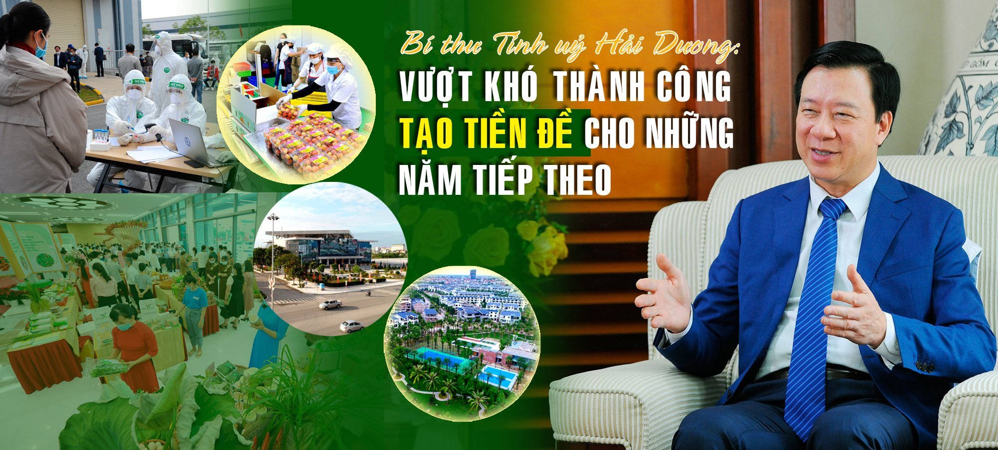 Bí thư Tỉnh ủy Hải Dương Vượt khó thành công, tạo tiền đề cho năm tiếp theo