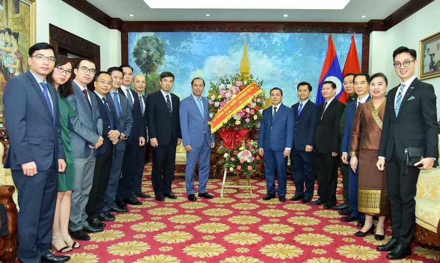 Mối quan hệ đoàn kết đặc biệt Việt Nam - Lào tiếp tục phát triển tích cực