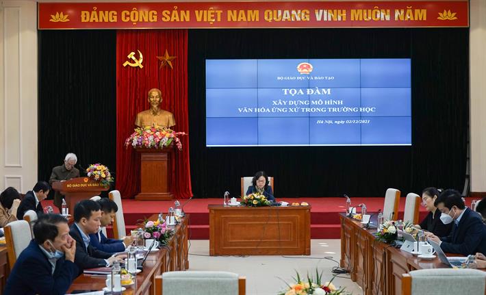 Cần xây dựng bộ tiêu chí về văn hóa ứng xử trong trường học