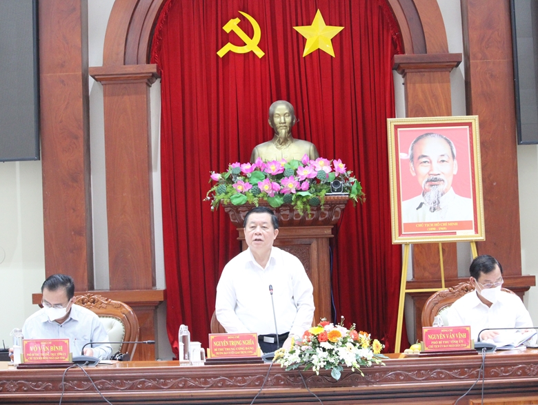 Trưởng Ban Tuyên giáo Trung ương thăm và làm việc tại Tiền Giang
