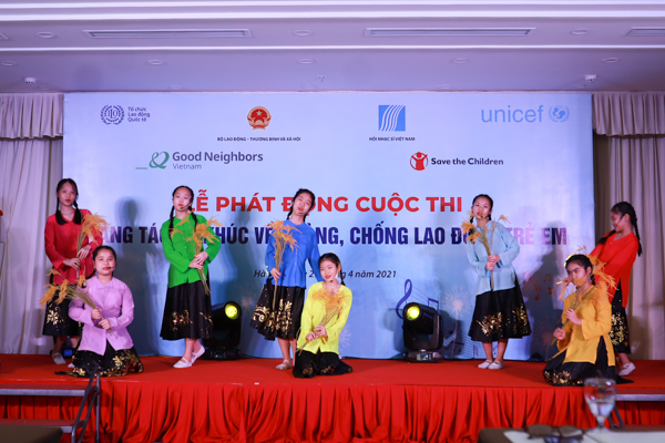 Trao giải cuộc thi “Sáng tác ca khúc về phòng chống lao động trẻ em”