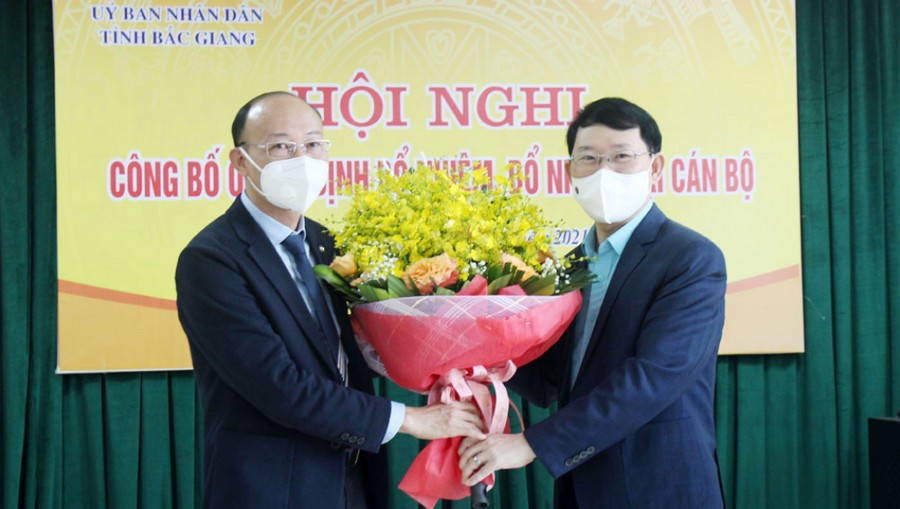 Sở Giáo dục và Đào tạo Bắc Giang có Giám đốc mới