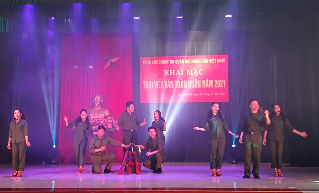 Khai mạc Trại viết văn toàn quân năm 2021