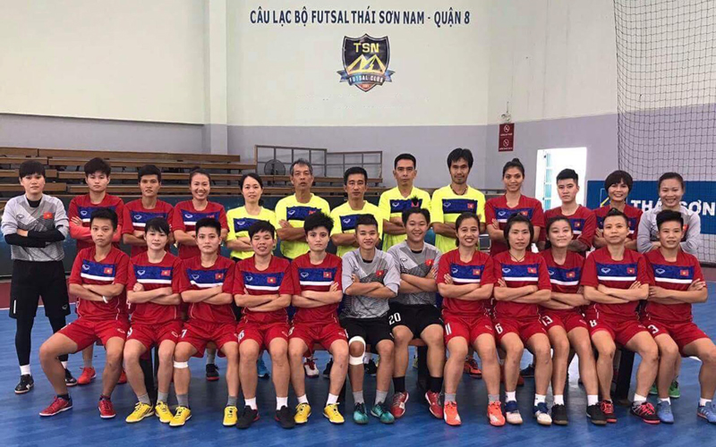 Tuyển Futsal nữ hội quân chuẩn bị cho SEA Games 31