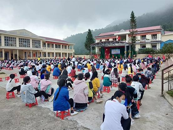 Huyện Phong Thổ Lai Châu  Nỗ lực trong xây dựng trường học đạt chuẩn Quốc gia