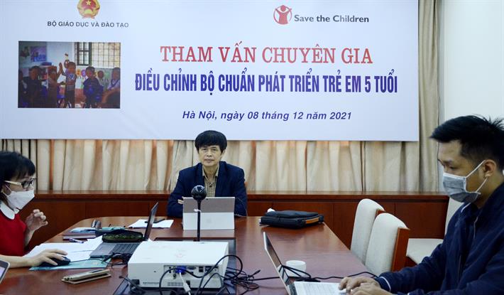 Lấy ý kiến điều chỉnh bộ chuẩn phát triển trẻ mầm non 5 tuổi
