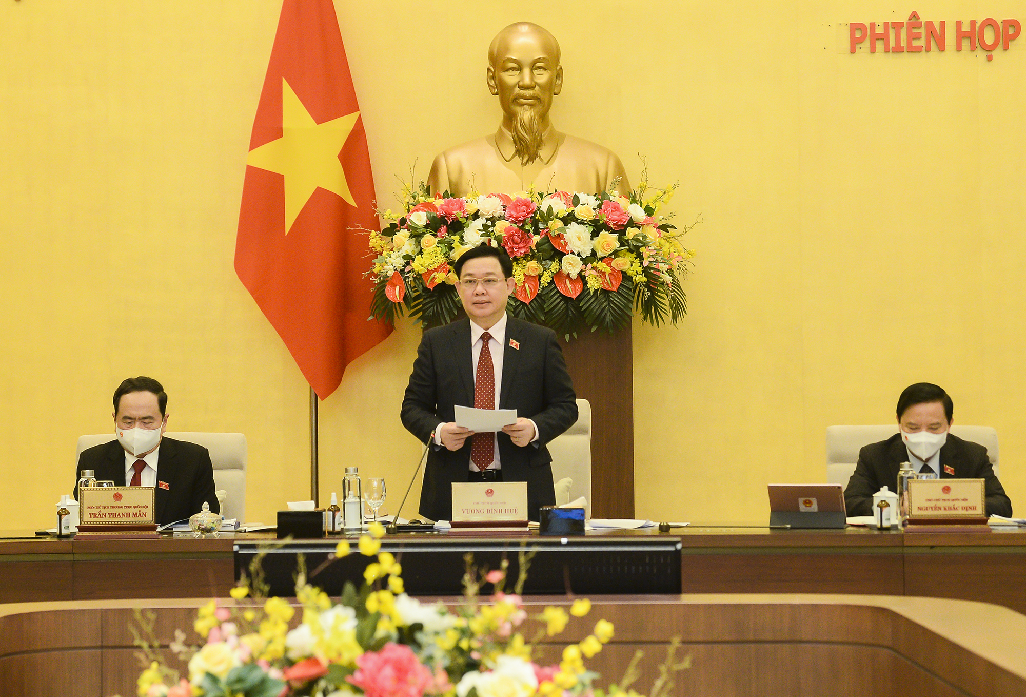 Khai mạc Phiên họp thứ 6 của Ủy ban Thường vụ Quốc hội
