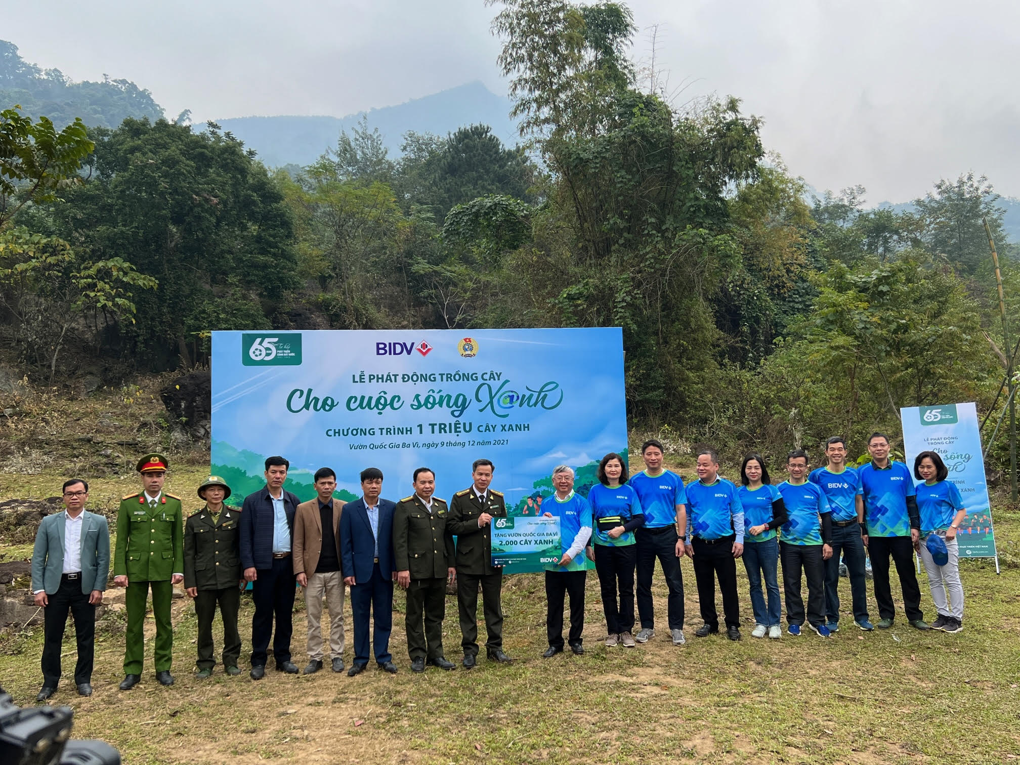 BIDV khởi động chương trình trồng 1 triệu cây xanh