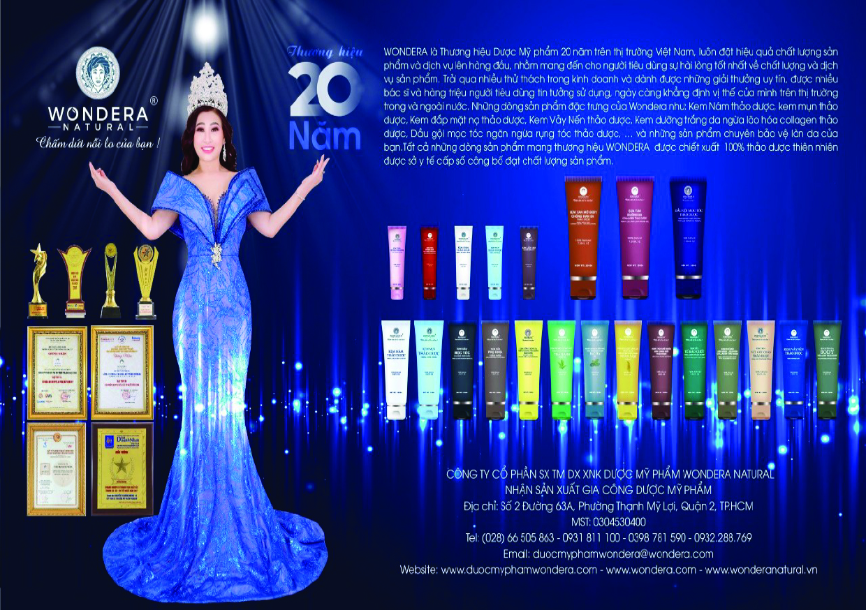 Dược mỹ phẩm Wondera Natural “Uy tín - An toàn - Chất lượng”