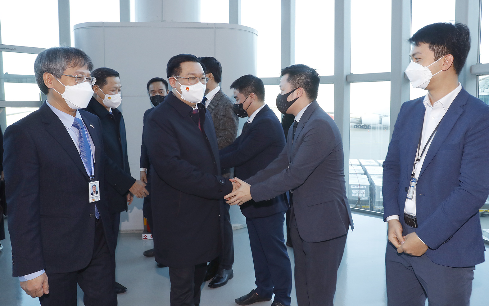 Chủ tịch Quốc hội Vương Đình Huệ bắt đầu thăm chính thức Hàn Quốc
