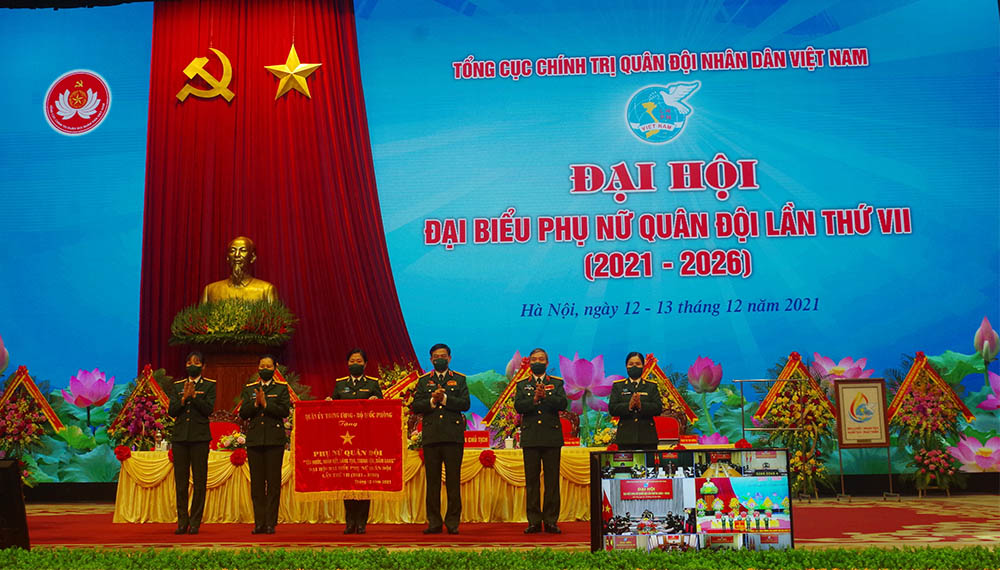 Khai mạc trọng thể Đại hội đại biểu Phụ nữ Quân đội lần thứ VII