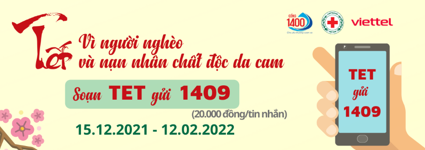 Phát động nhắn tin ủng hộ Tết vì người nghèo và nạn nhân chất độc da cam