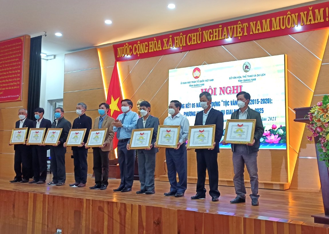 Lan tỏa phong trào “Tộc văn hoá” ở Quảng Nam