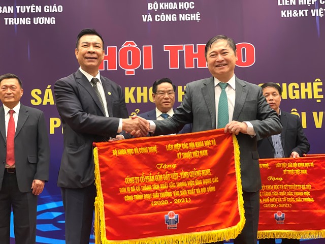 Gốm Đất Việt đơn vị tiên phong trong ứng dựng KHCN vào sản xuất