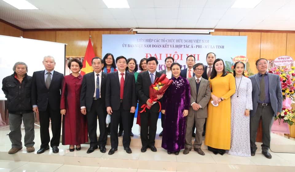 Ông Nguyễn Thế Kỷ giữ chức Chủ tịch Ủy ban Việt Nam Đoàn kết và Hợp tác Á-Phi-Mỹ Latinh