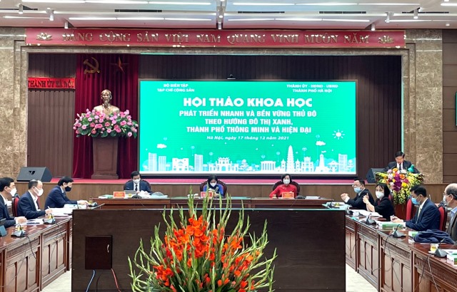 Phát triển Thủ đô theo hướng đô thị xanh, thông minh và hiện đại