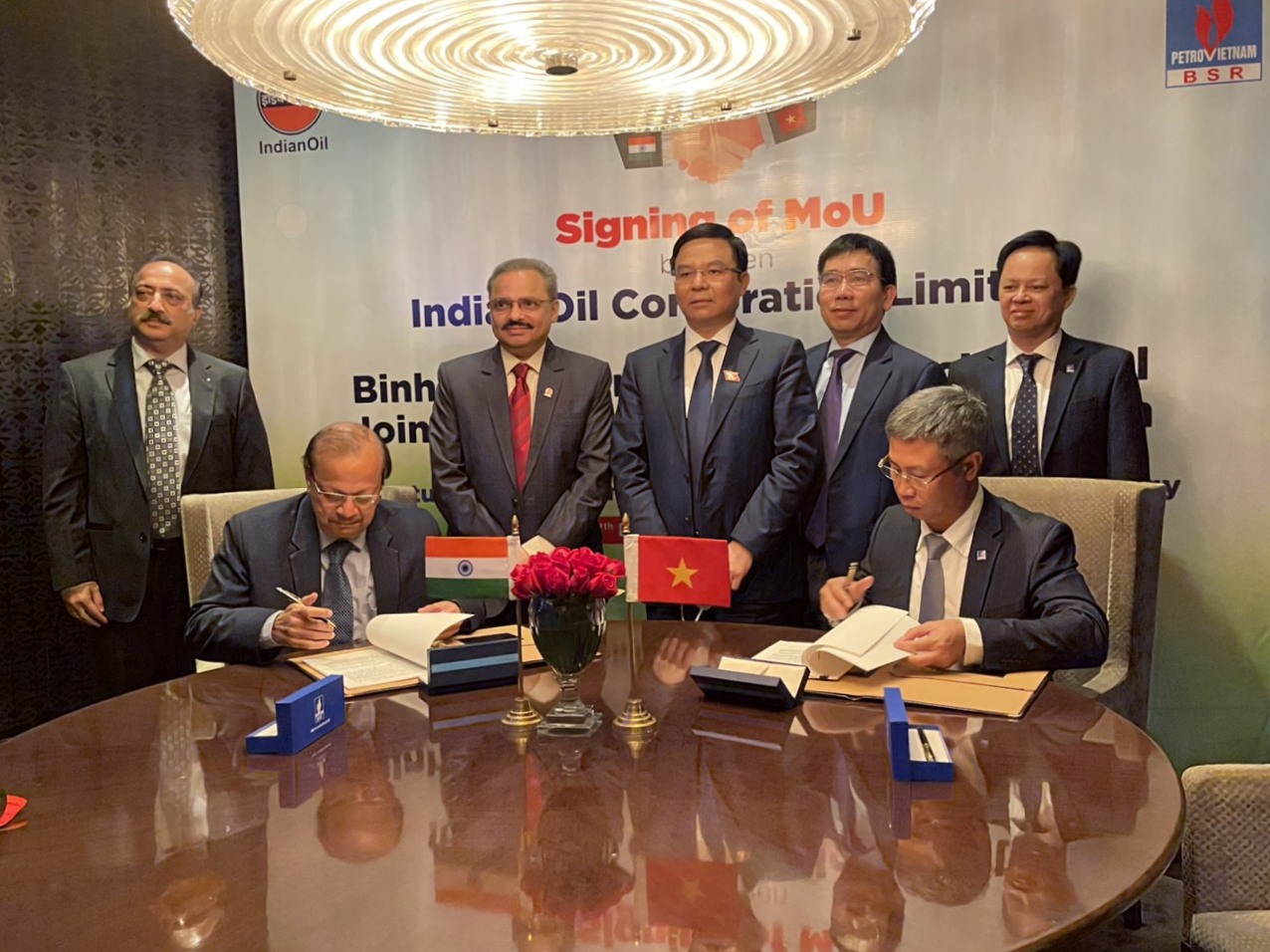 Công ty cổ phần Lọc hóa dầu Bình Sơn ký Biên bản ghi nhớ đẩy mạnh hợp tác với Công ty Dầu khí Ấn Độ