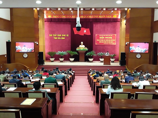 Hòa Bình Tổng kết công tác Tuyên giáo năm 2021, triển khai nhiệm vụ công tác năm 2022