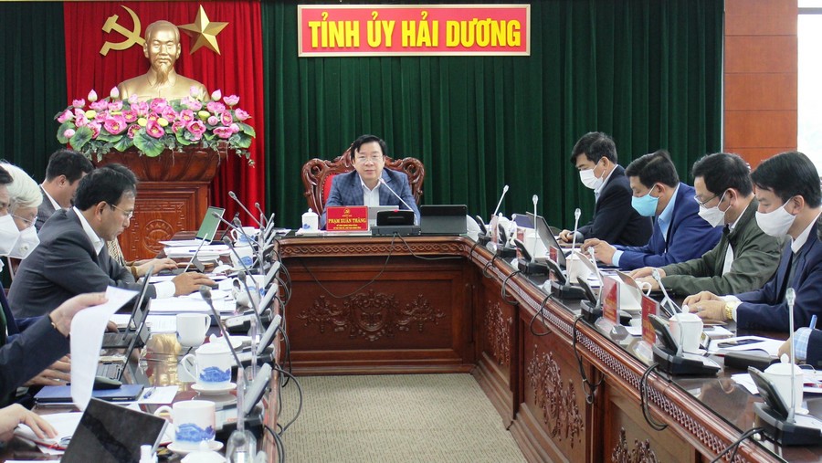 Bí thư Tỉnh ủy Hải Dương Làm rõ trách nhiệm xảy ra tại CDC tỉnh, xử lý nghiêm, không có vùng cấm