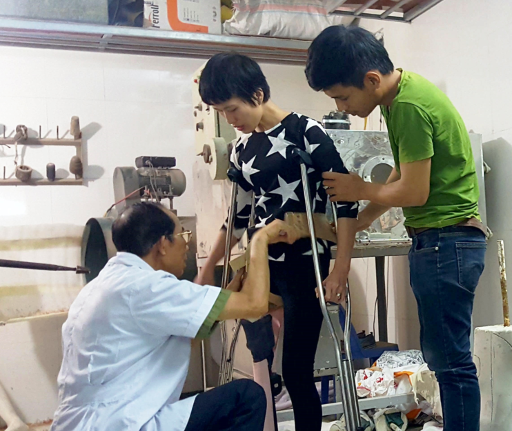 Điểm tựa cho người cao tuổi và người khuyết tật khó khăn