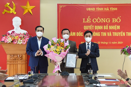 Hà Tĩnh có tân Giám đốc Sở Thông tin và Truyền thông