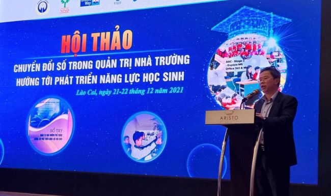 Chuyển đổi số trong quản trị nhà trường hướng tới người học