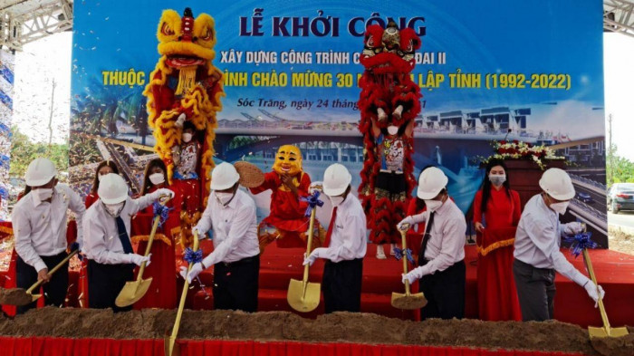 Sóc Trăng Khởi công xây dựng cầu Nguyễn Văn Linh và Vành đai II