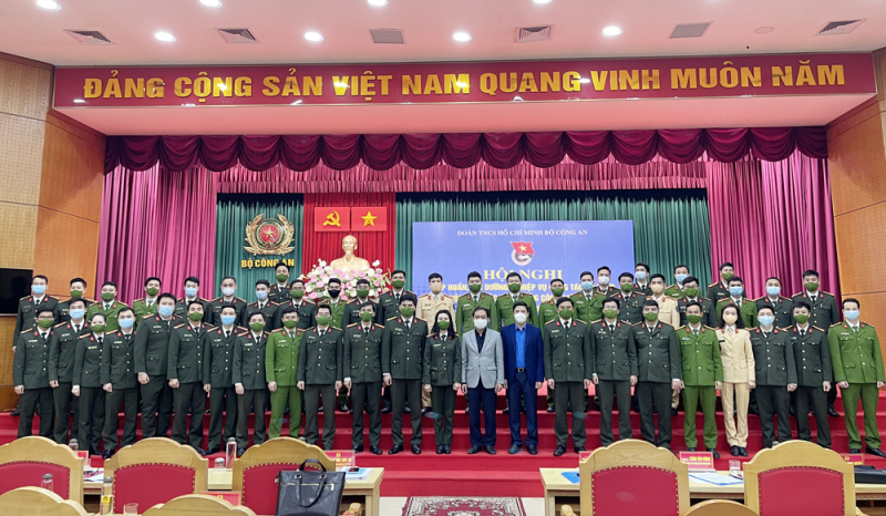 Tập huấn công tác tổ chức đại hội Đoàn các cấp trong Công an nhân dân