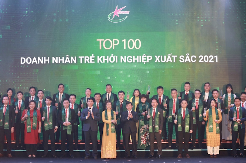 86 cá nhân nhận danh hiệu Doanh nhân trẻ khởi nghiệp xuất sắc 2021