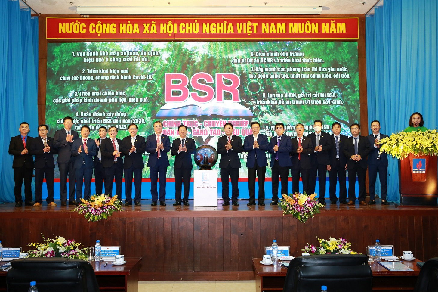 BSR phấn đấu hoàn thành tốt nhiệm vụ năm 2022 trên các mặt công tác