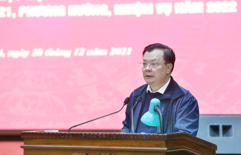 Bí thư Thành ủy Hà Nội Tập trung nâng cao chất lượng cán bộ các cấp