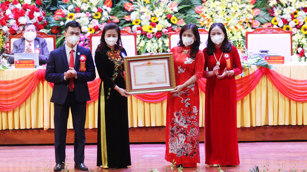 Bà Lê Thị Duyên tái cử Chủ tịch Hội Chữ Thập đỏ tỉnh Bắc Giang nhiệm kỳ 2021-2026