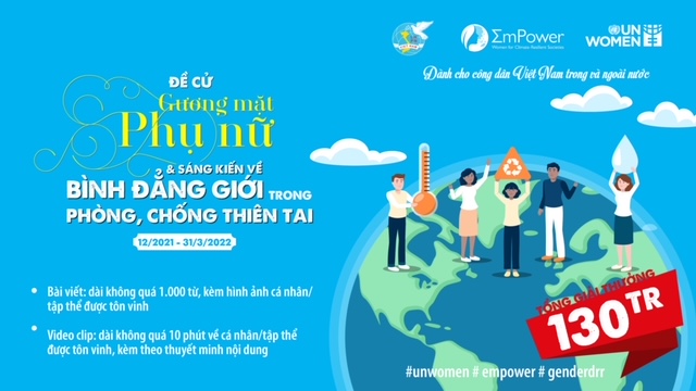 Nâng cao nhận thức của cộng đồng về bình đẳng giới trong phòng, chống thiên tai