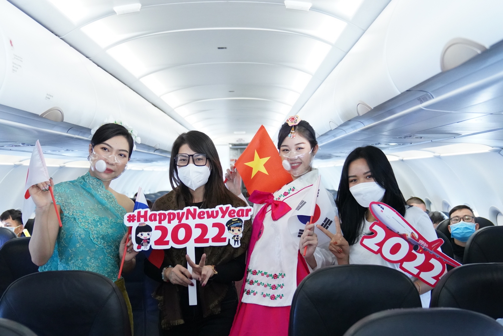 Đón chào năm mới 2022 đặc biệt trên độ cao 10 000m cùng Vietjet