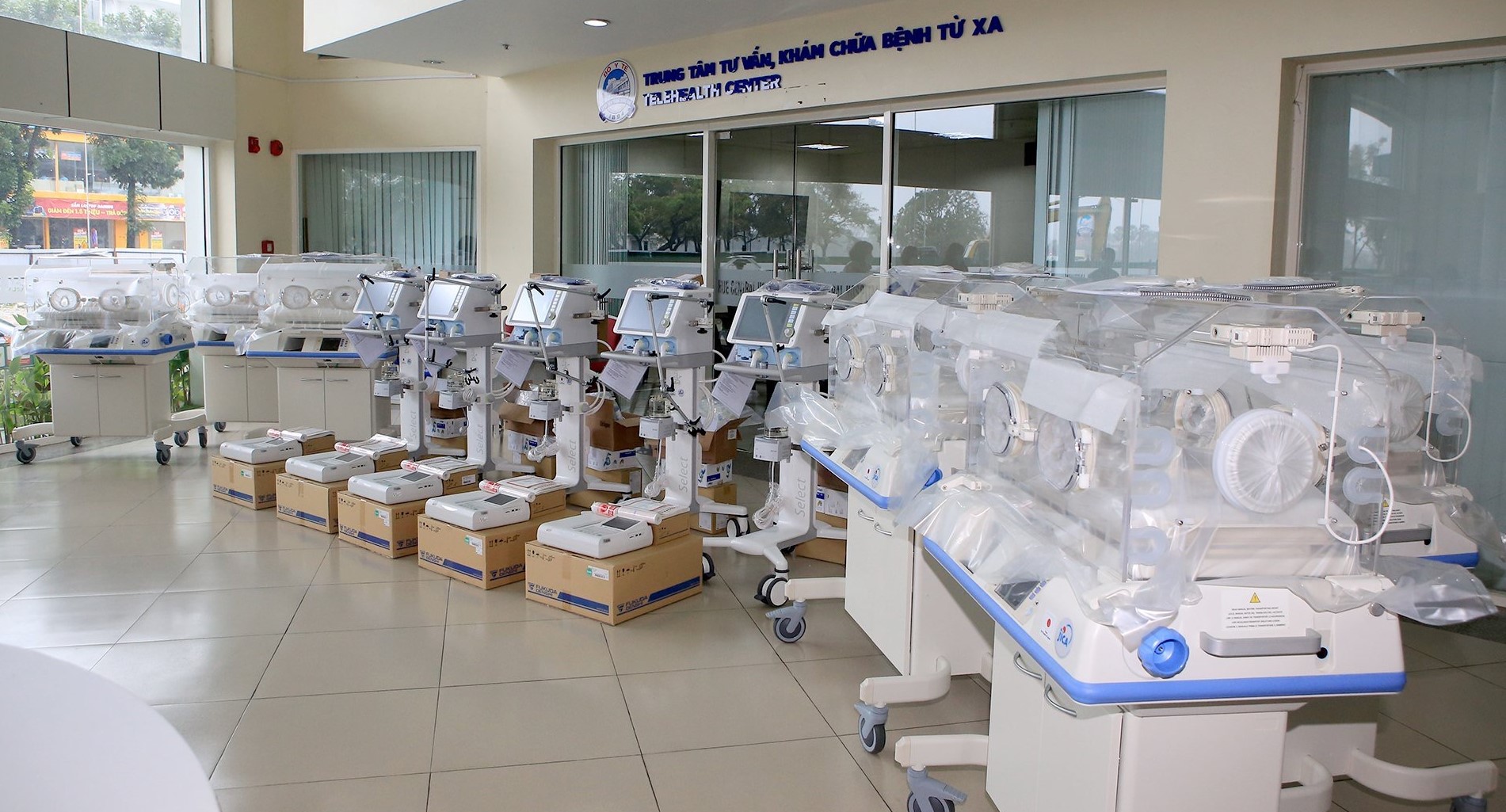 JICA hỗ trợ Bệnh viện Trung ương Huế phòng chống dịch COVID-19
