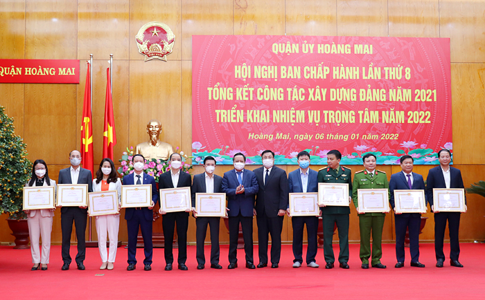 Tìm giải pháp tháo gỡ khó khăn để quận Hoàng Mai phát triển