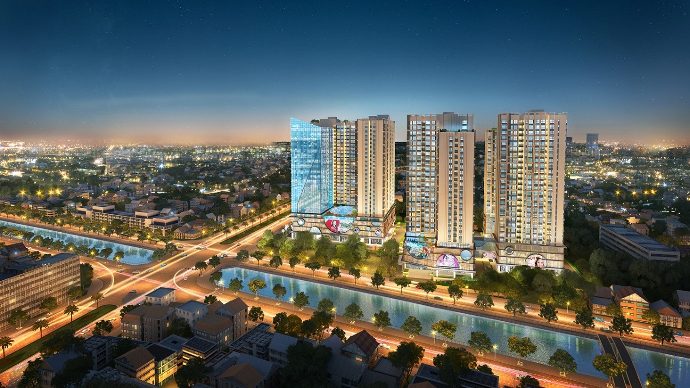 Căn hộ hướng thủy Sachi Prime Hút khách bởi vượng khí từ sông Hồng