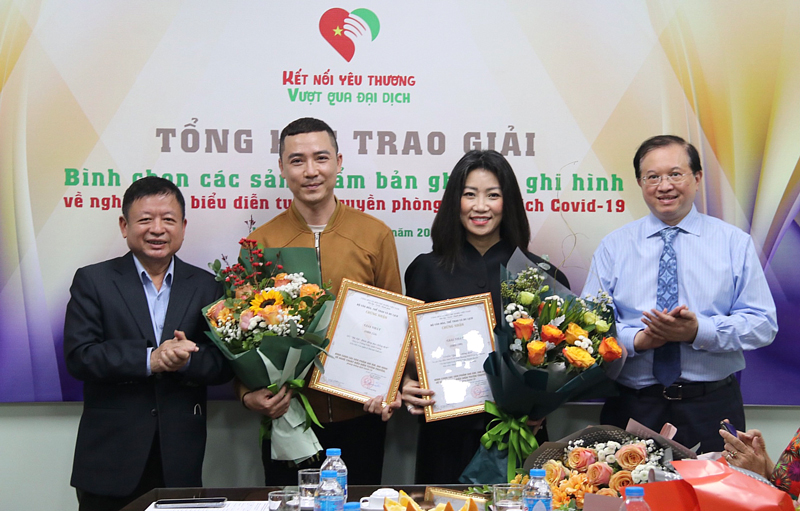 Gửi gắm thông điệp phòng, chống dịch qua các bản ghi âm, ghi hình nghệ thuật biểu diễn