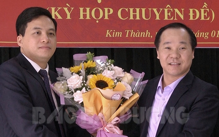 Bí thư Huyện ủy Kim Thành giữ chức Chủ tịch HĐND huyện