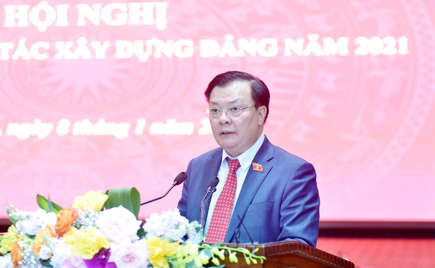Hà Nội Công tác xây dựng Đảng có vai trò, ý nghĩa quyết định thực hiện thắng lợi các nhiệm vụ chính trị