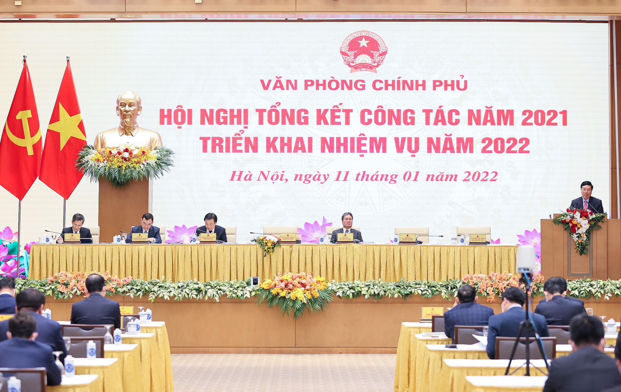 Văn phòng Chính phủ phấn đấu thực hiện tốt nhiệm vụ năm 2022