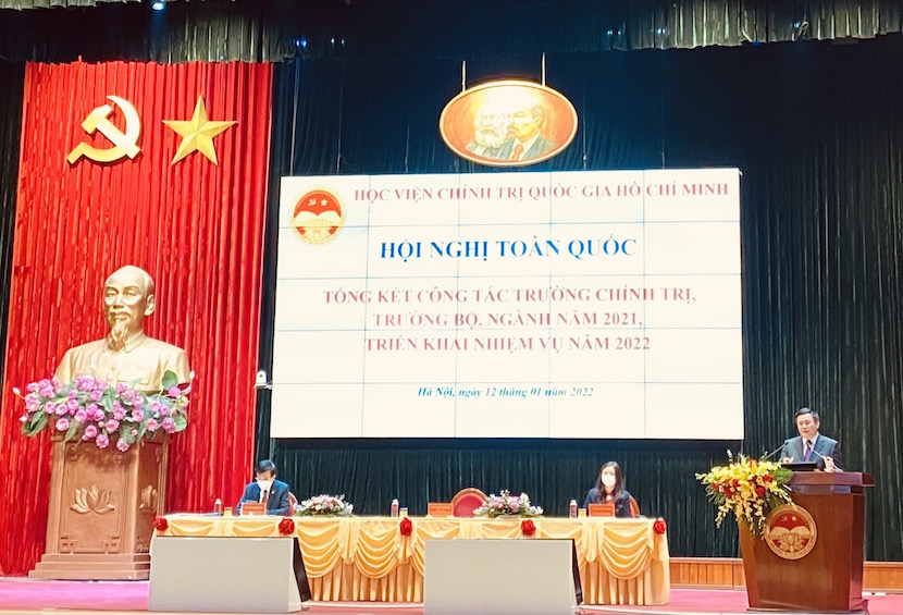 Các trường chính trị cần tích cực bảo vệ nền tảng tư tưởng của Đảng, đấu tranh phản bác các quan điểm sai trái