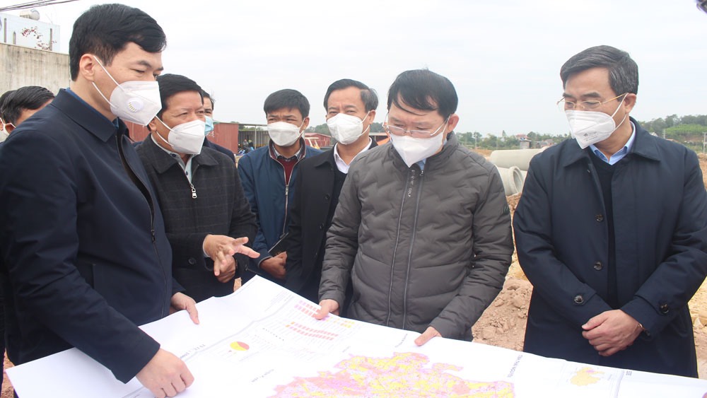 Chủ tịch UBND tỉnh Lê Ánh Dương Đẩy nhanh tiến độ giải phóng mặt bằng các dự án, công trình giao thông trọng điểm
