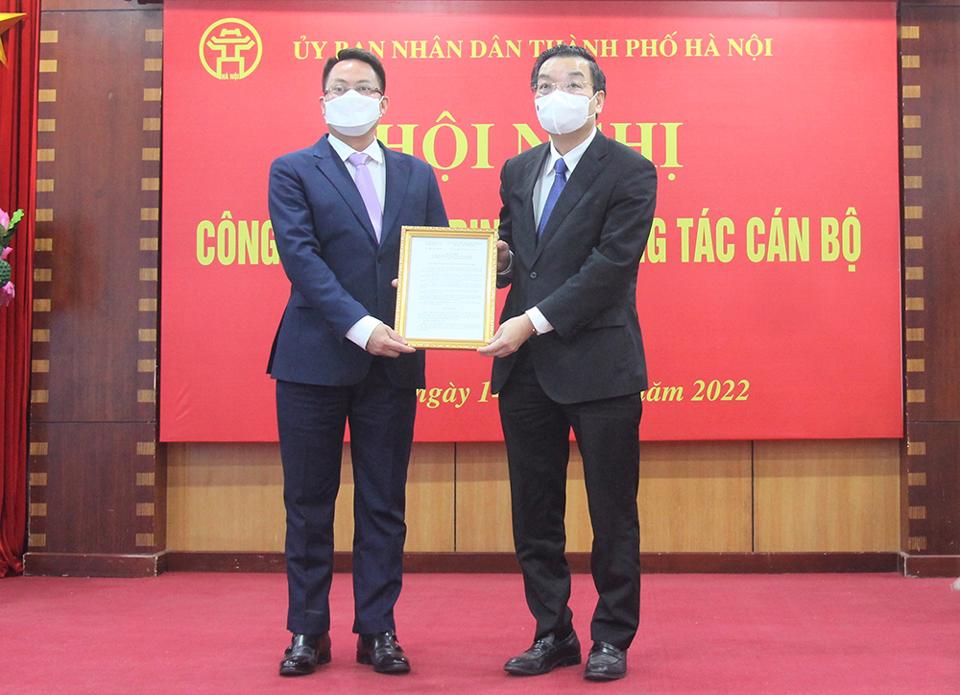 Hà Nội bổ nhiệm Phó Giám đốc phụ trách Sở Thông tin và Truyền thông