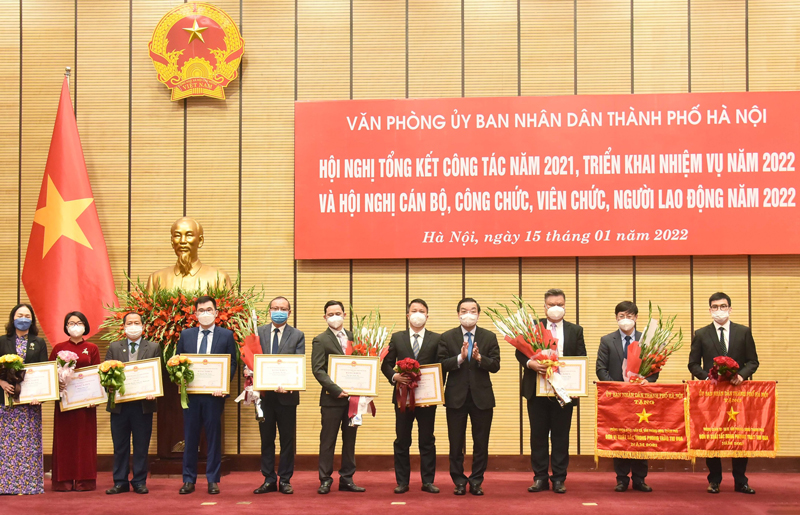 Văn phòng UBND TP Hà Nội tiếp tục nâng cao hiệu quả công tác