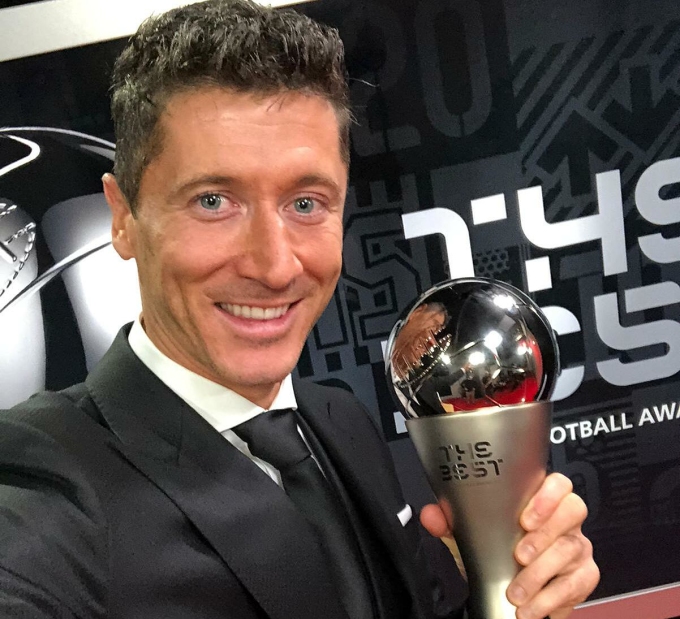 Lewandowski giành giải The Best 2021