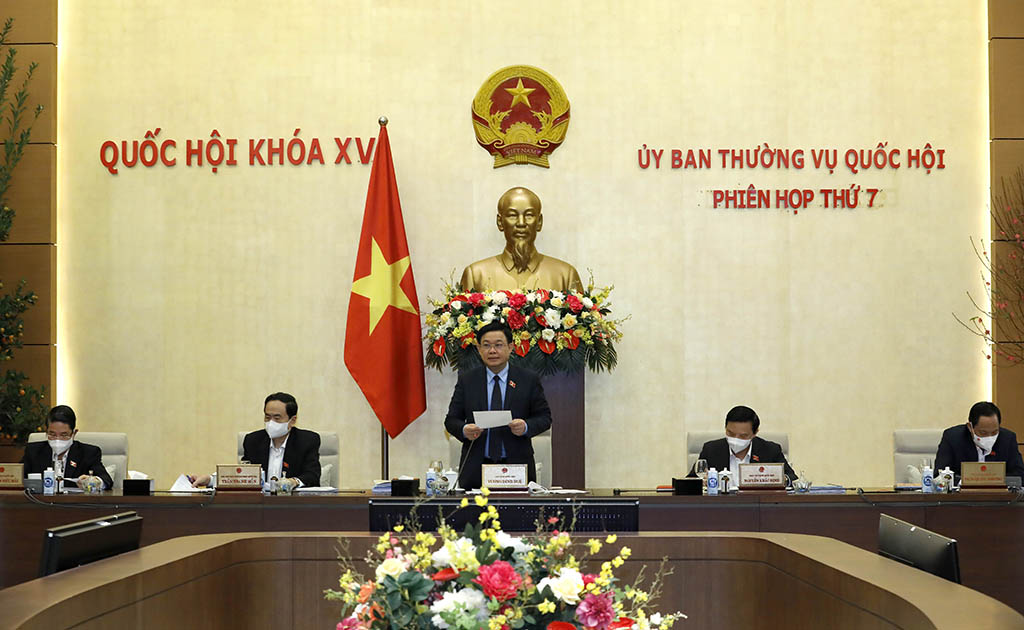 Bế mạc Phiên họp thứ 7 của Ủy ban Thường vụ Quốc hội