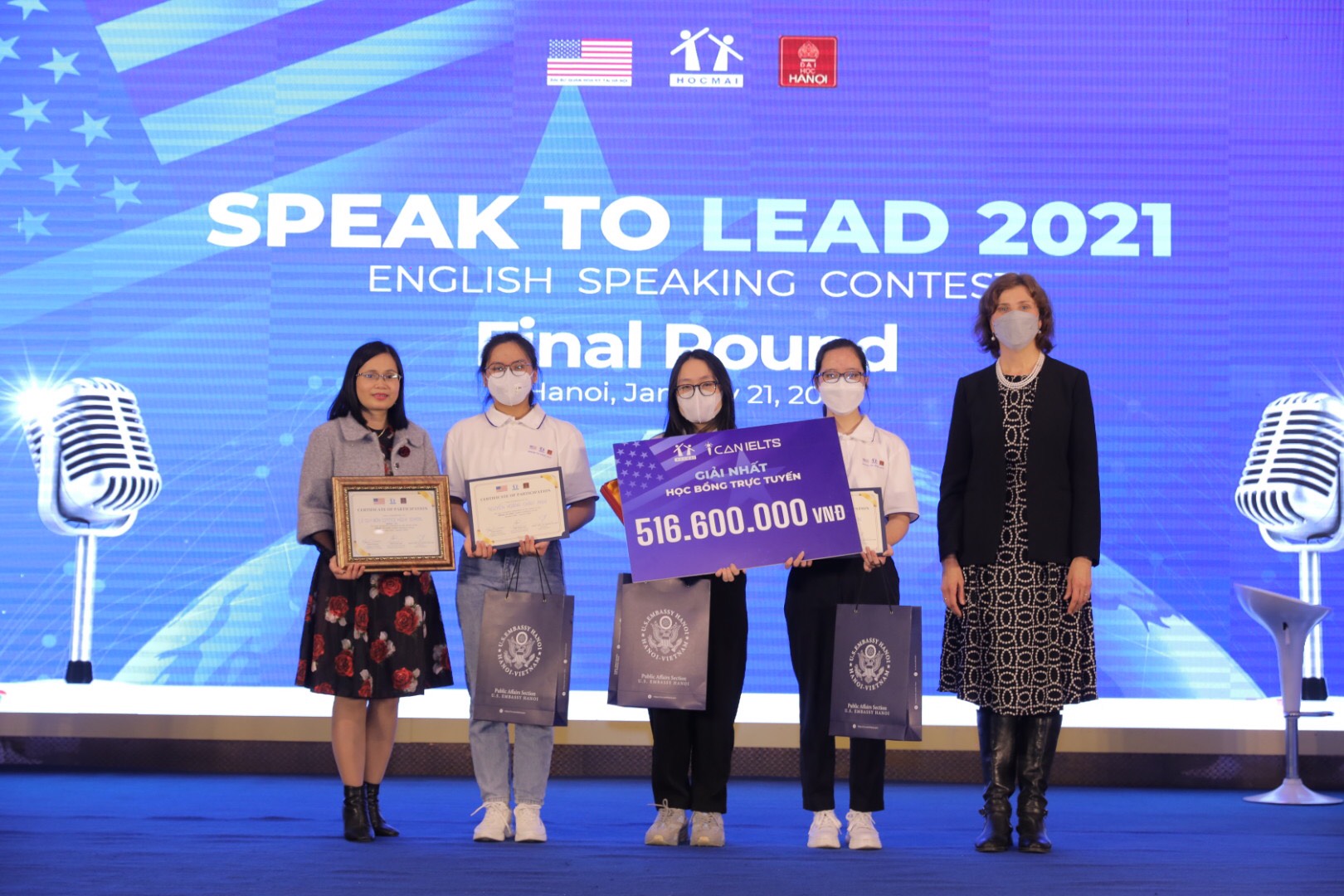 6 trường THPT Chuyên tranh tài tại chung kết cuộc thi “Speak To Lead” 2021