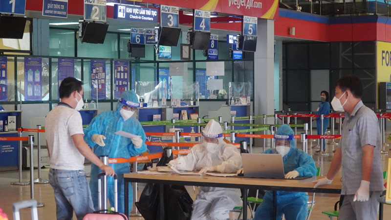 Hàng không chờ hướng dẫn xét nghiệm SARS-CoV-2