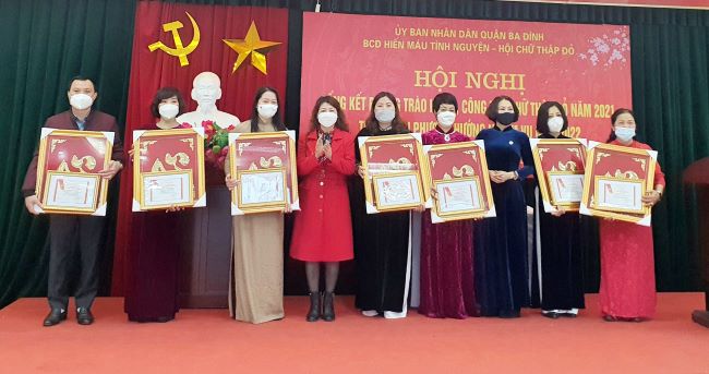 Hà Nội Chữ Thập đỏ Ba Đình chi cứu trợ xã hội gần 12 tỷ đồng